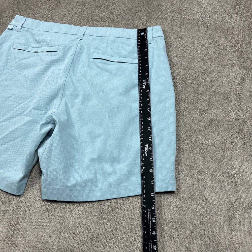 Lululemon Mens Commission Classic-Fit 7" Chino Shorts 36 Blue WovenAir LM7ARWS - Picture 7 of 8